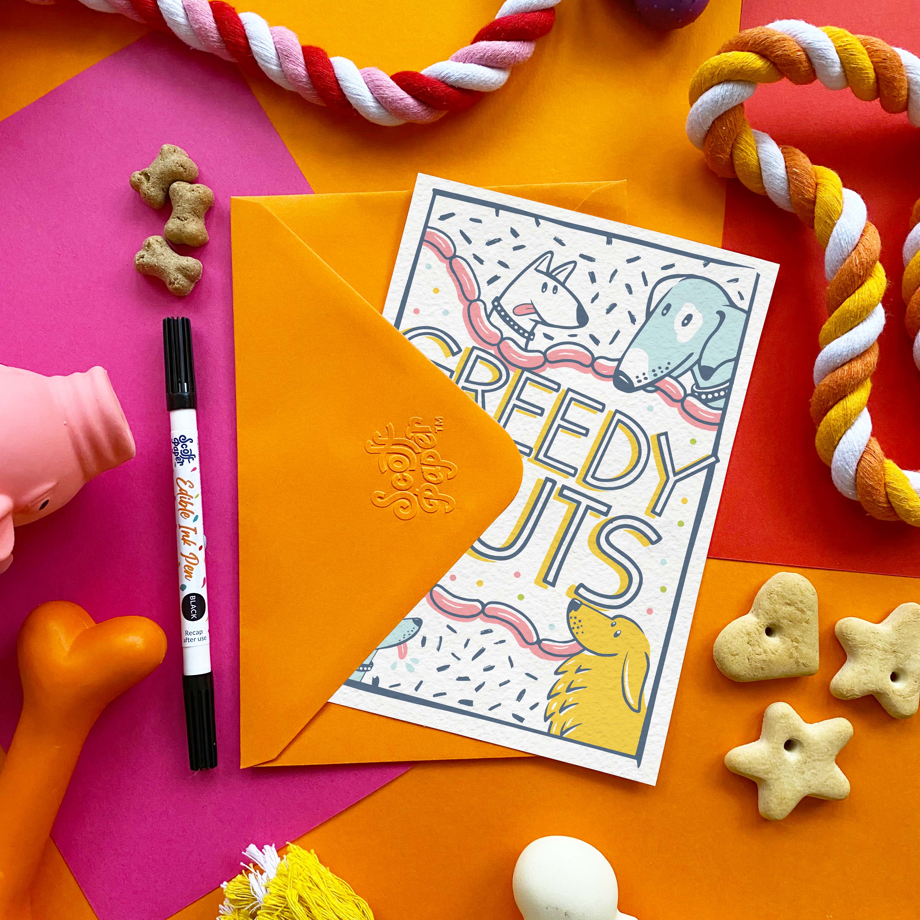 Greedy Guts — Edible Card