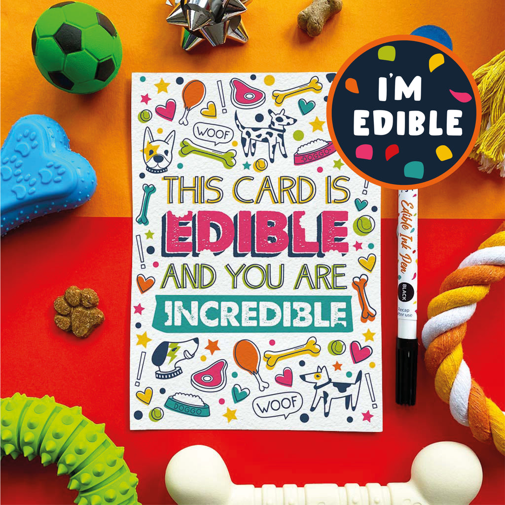 This Card Is Edible — Edible Card
