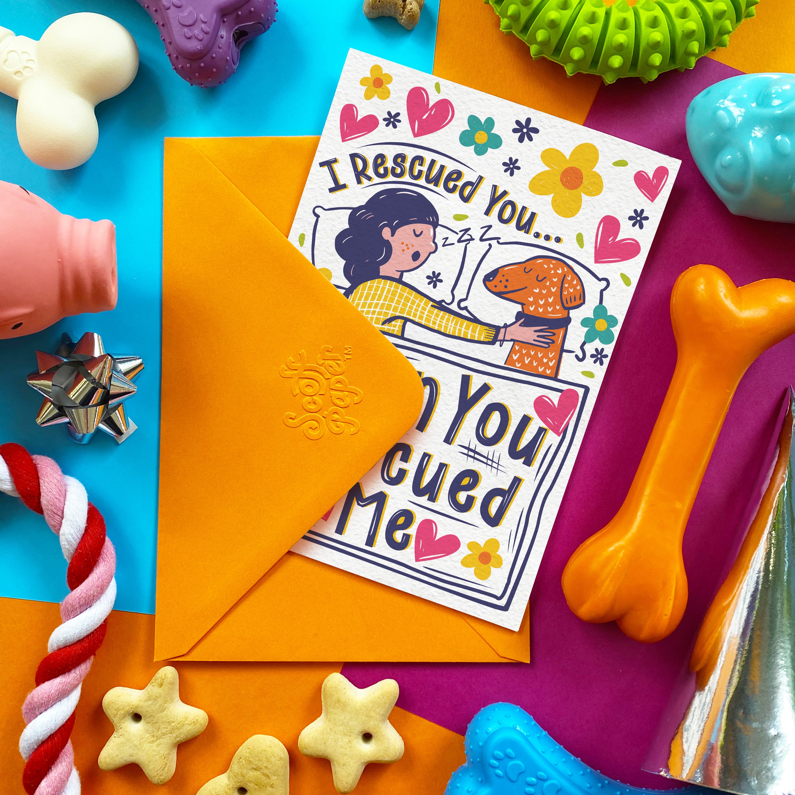 I Rescued You — Edible Card