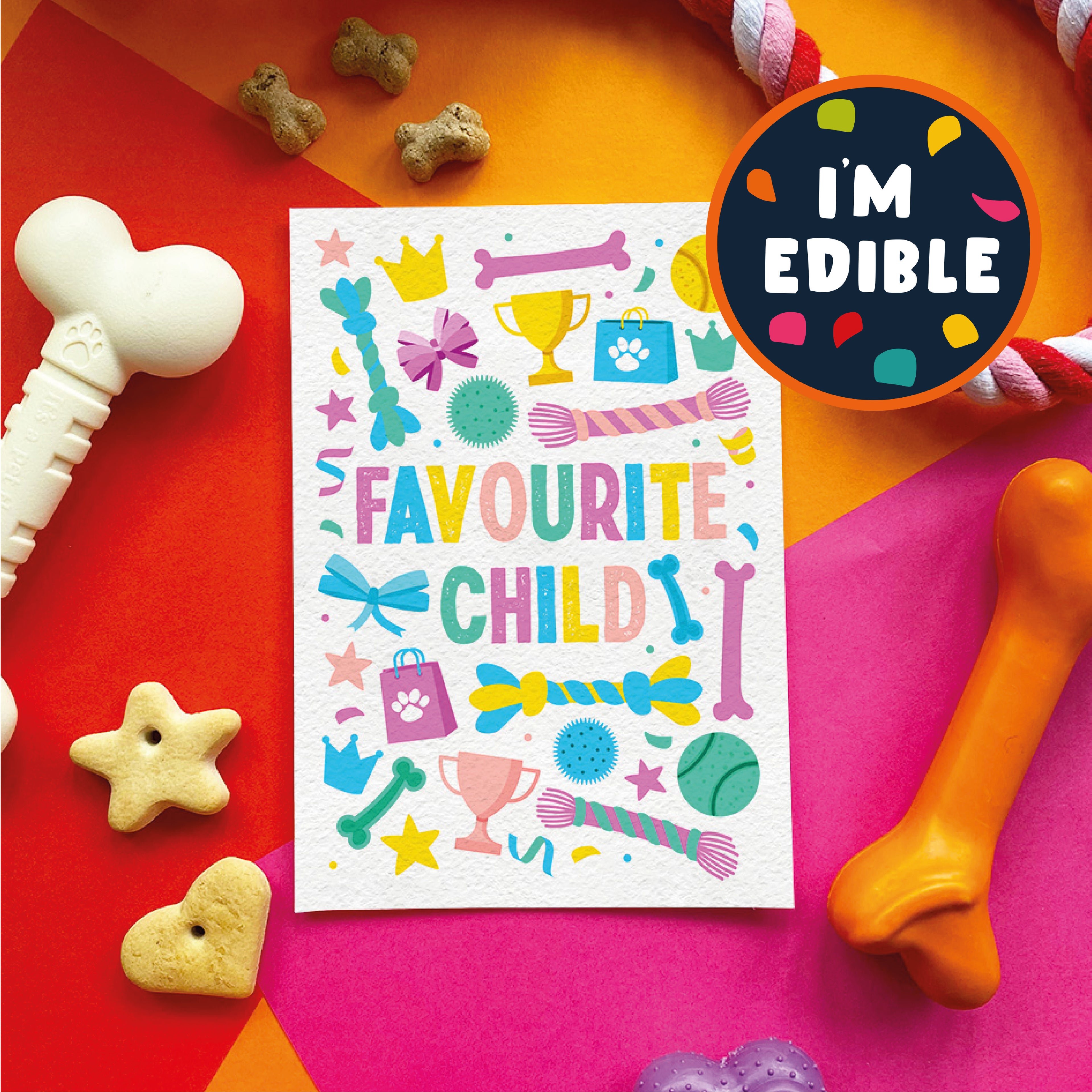 Favourite Child — Edible Card